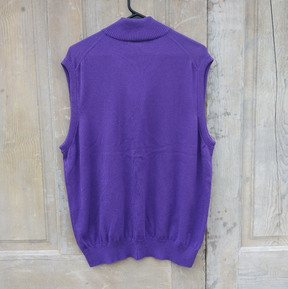 Purple Sweater Vest - Picture 4 of 4